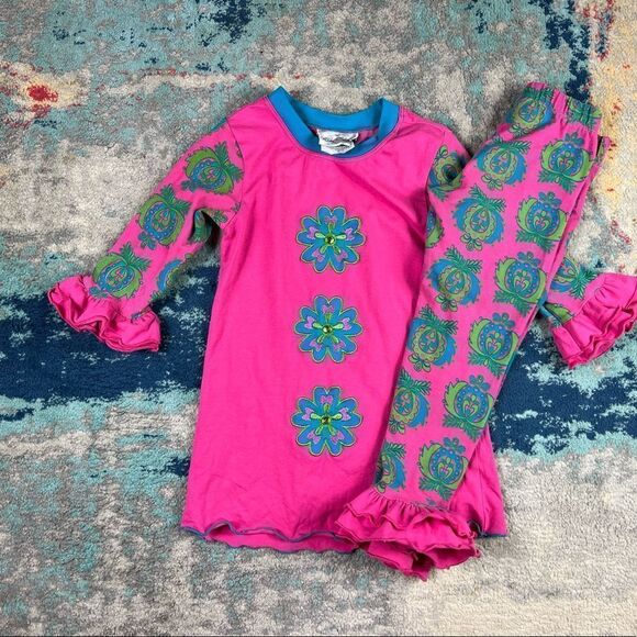 Rare Editions Girls Ruffle Set Size 5 - Picture 1 of 3
